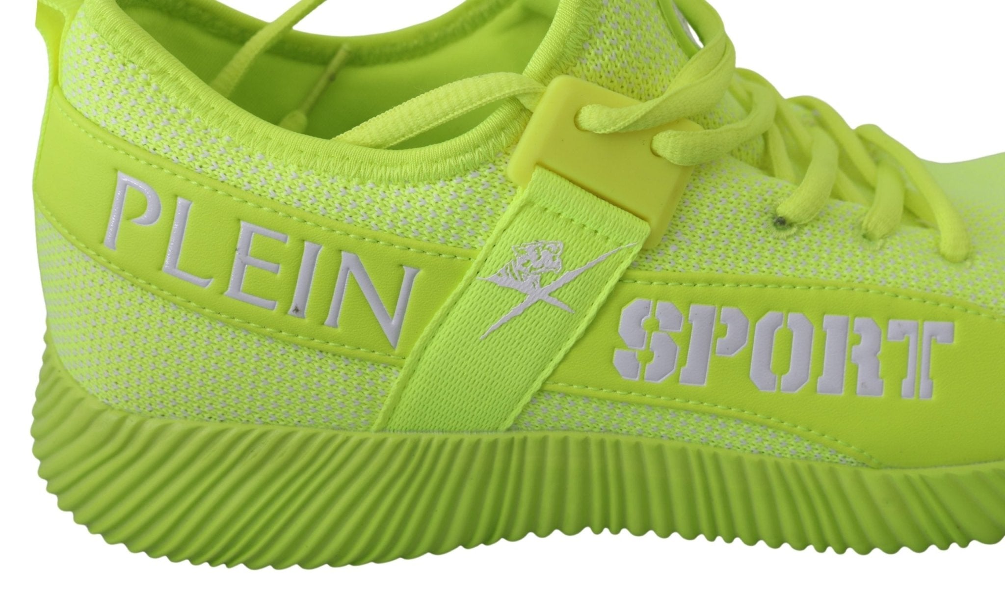 Philipp Plein Green CARTER Logo Hi-Top Sneakers Shoes - Fizigo
